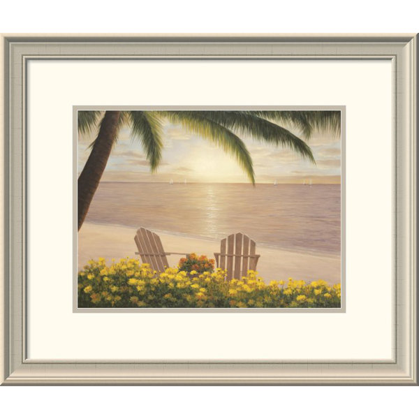 Global Gallery Side By Side by Diane Romanello Picture Frame Print